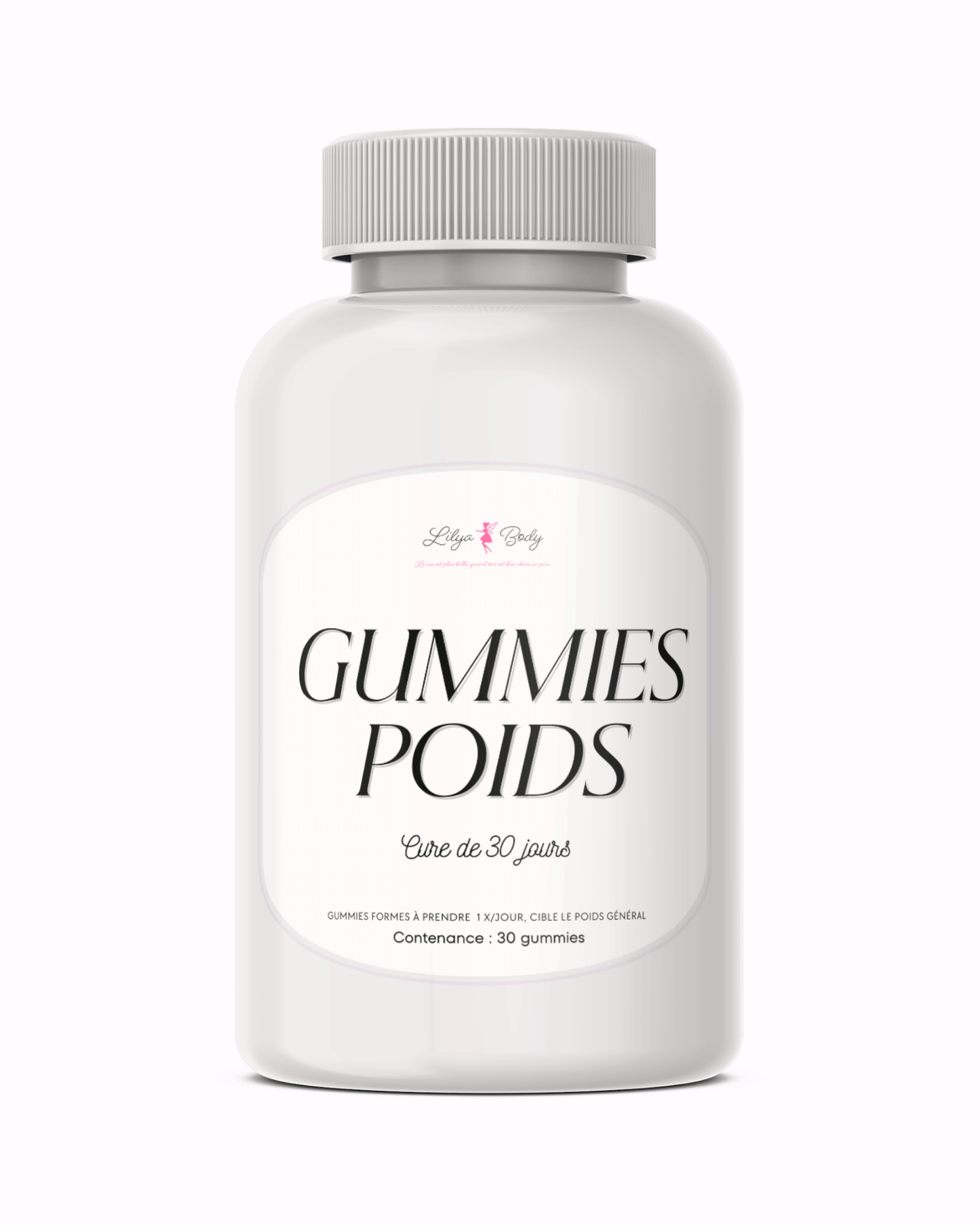 Gummies prise de poids à la fraise