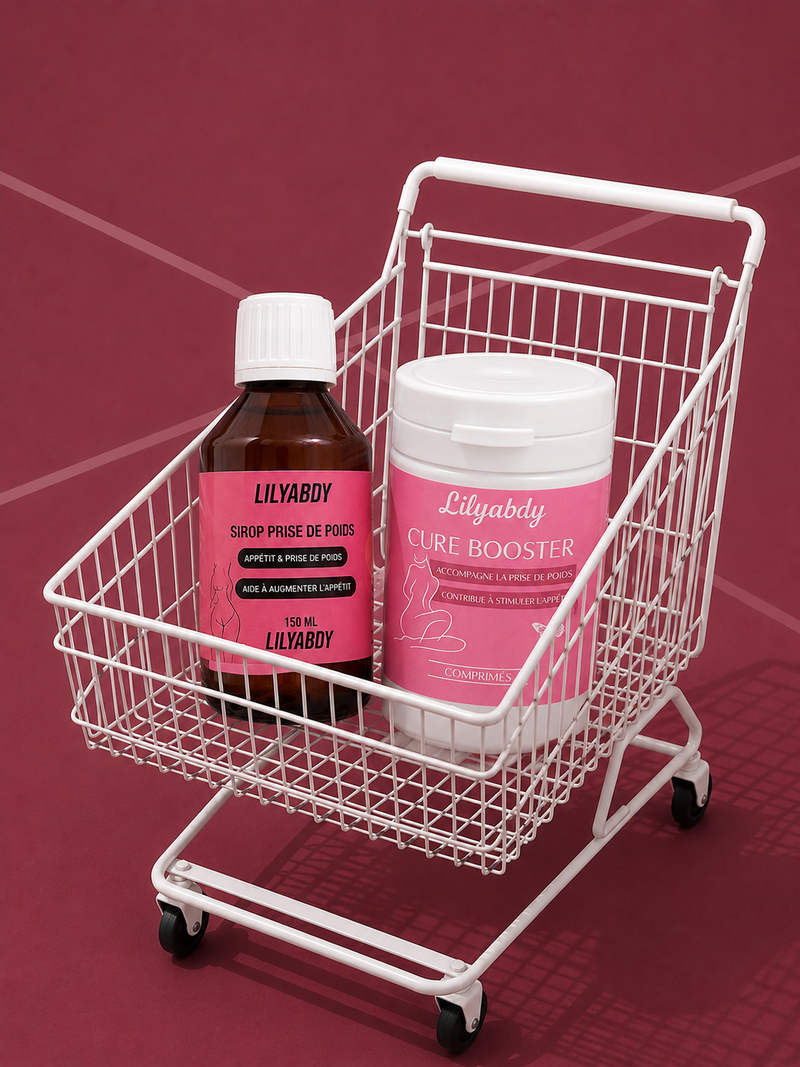 formule sirop prise de poids et éveil d’appétit avec cure booster max 2 semaines