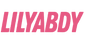 Logo officiel Lilyabdy pour produits de prise de poids et développement des formes féminines.